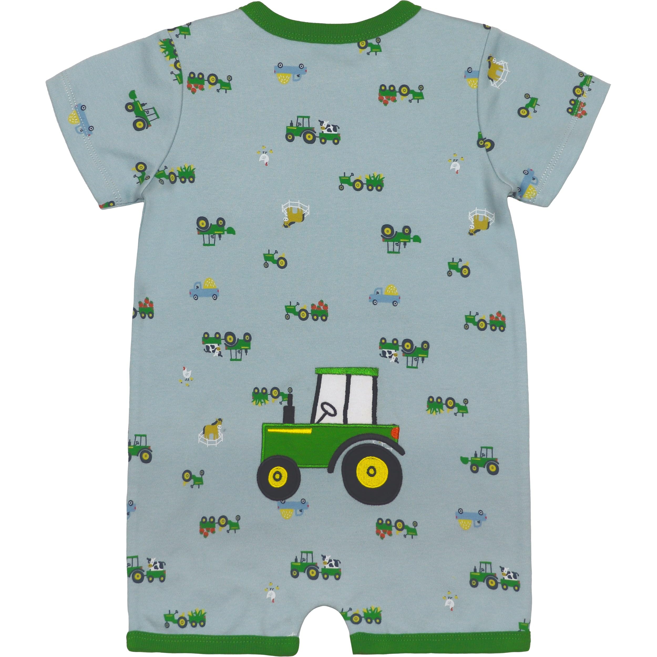John Deere Baby Boys Tractor Romper