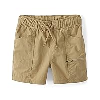 The Children's Place Baby Boys' and Toddler Quick Dry Pull on Cargo Shorts 3