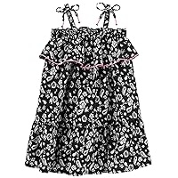 OshKosh B'Gosh Baby Girls' Paisley Ruffle Dress, 6-9 Months Black