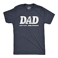 Funny Dad T Shirts Manly Dad Tees for Parents Cool Mens Shirts for Fathers Day