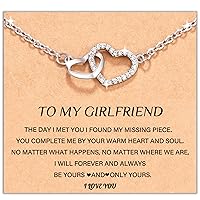 Shonyin Necklace for Girlfriend, Heart-felt Gifts for Her,Gifts with Love,Easter Birthday Mother's Day Christmas Gift for Her to Make Her Happy