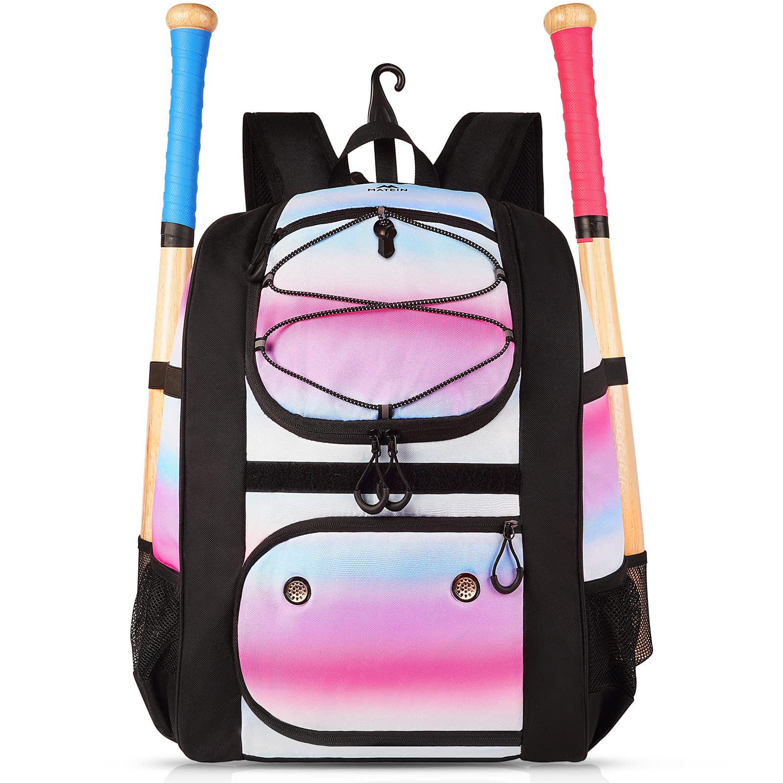 Amazon.com : oscaurt Baseball Softball Bag - Baseball Bat Backpack Adult  Shoe Bag Tball Bag with Fence Hook and Helmets Shoes Compartment : Sports &  Outdoors