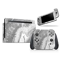 Design Skinz Gray Slate Marble V26 - Skin Decal Protective Scratch-Resistant Removable Vinyl Wrap Kit Compatible with The Nintendo Switch Pro Controller