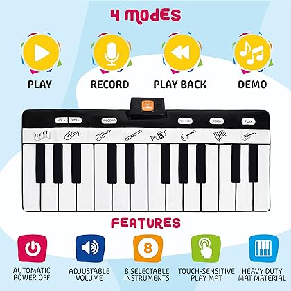 Play22 Floor Piano Mat for Toddlers 71