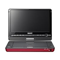 Sony DVP-FX930/R 9-Inch Portable DVD Player, Red