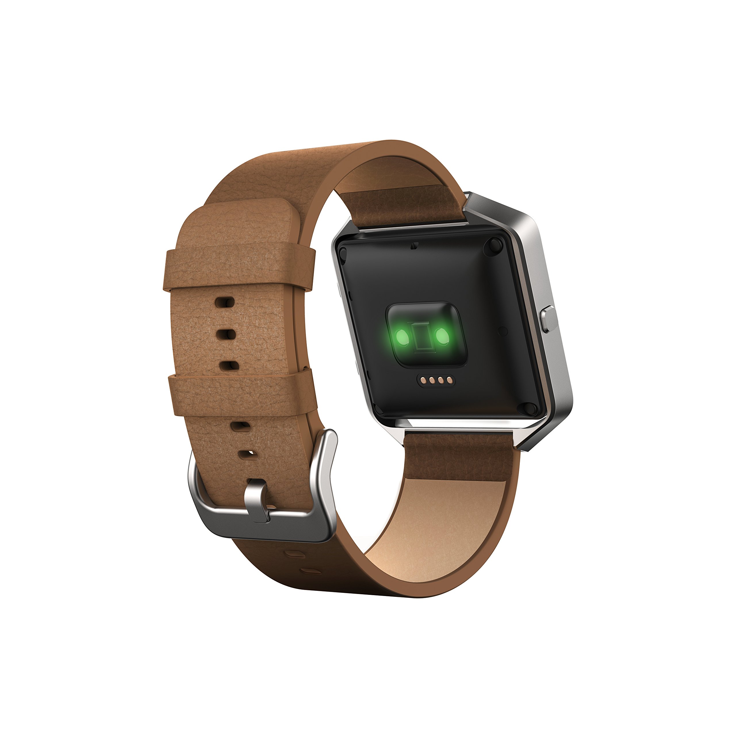 Fitbit Blaze Accessory Band, Leather, Camel, Small