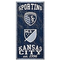 Fan Creations MLS Sporting KC Unisex Kansas City Sporting Heritage Sign, Team Color, 6 x 12