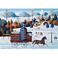 Buffalo Games - Charles Wysocki - Promises Promises - 500 Piece Jigsaw Puzzle for Adults Challenging Puzzle Perfect for Game Nights - Finished Size 21.25 x 15.00