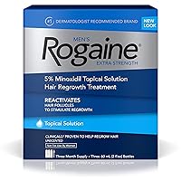 Rogaine Mens Regrowth Extra Strength 5% Unscented 3 Month Supply