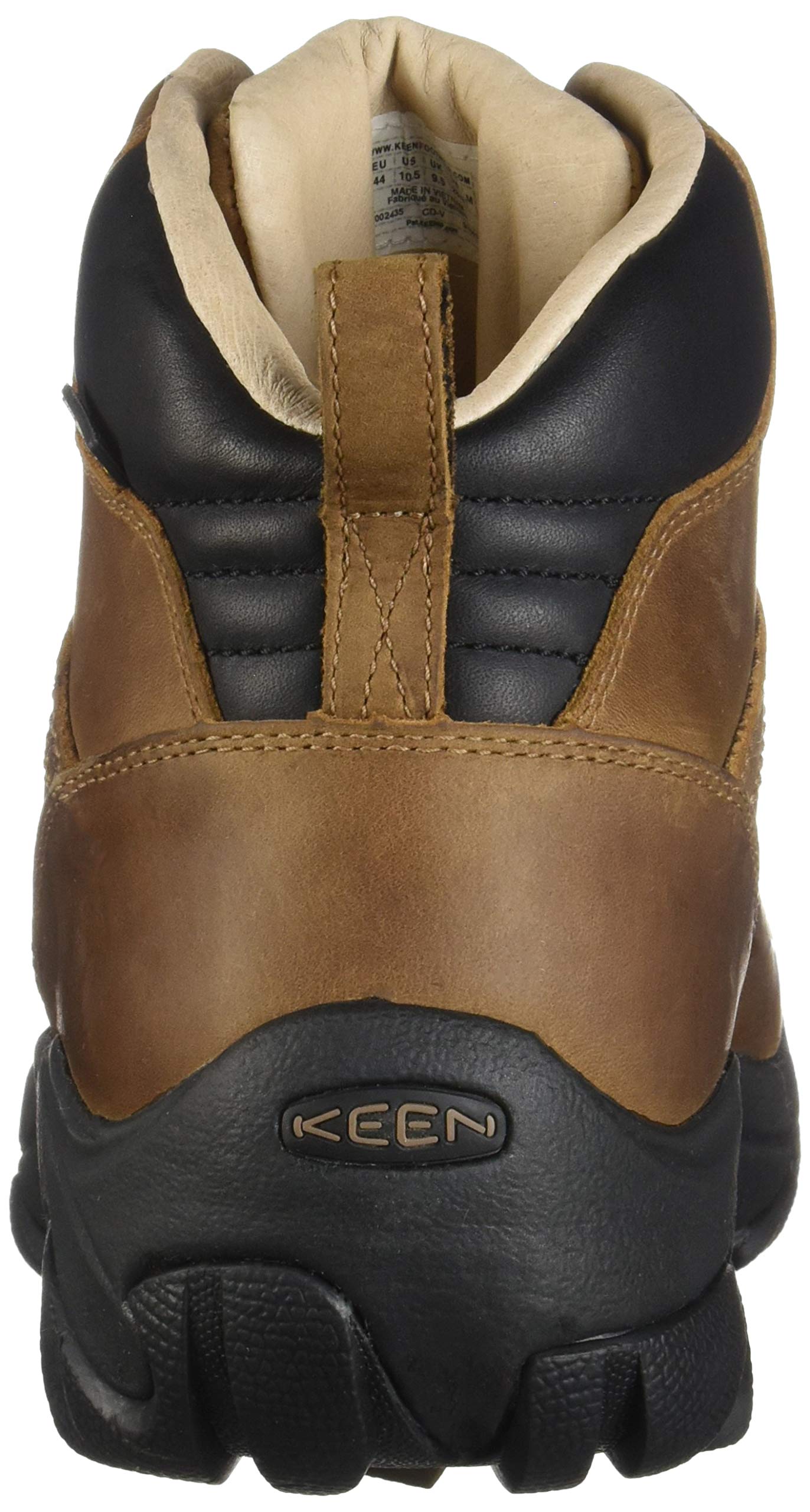 KEEN Men's Pyrenees Mid Height Waterproof Hiking Boots, Syrup, 13