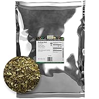 Frontier Co-op Organic Scullcap Herb Cut & Sifted Certified Organic Herbal Supplement 1lb - Skullcap Herb for Tincture, Tea, Supplement