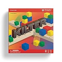 SimplyFun Kilter -The Educational Game of Levers & Motion - Irresistible Game & Hilarious Family Fun with an Introduction to Physics & Predicting Outcomes - Kids Game - 2 to 4 Players - Ages 8 & Up