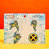 Loungefly Marvel Wolverine 4-Pack Pin Set, Amazon Exclusive
