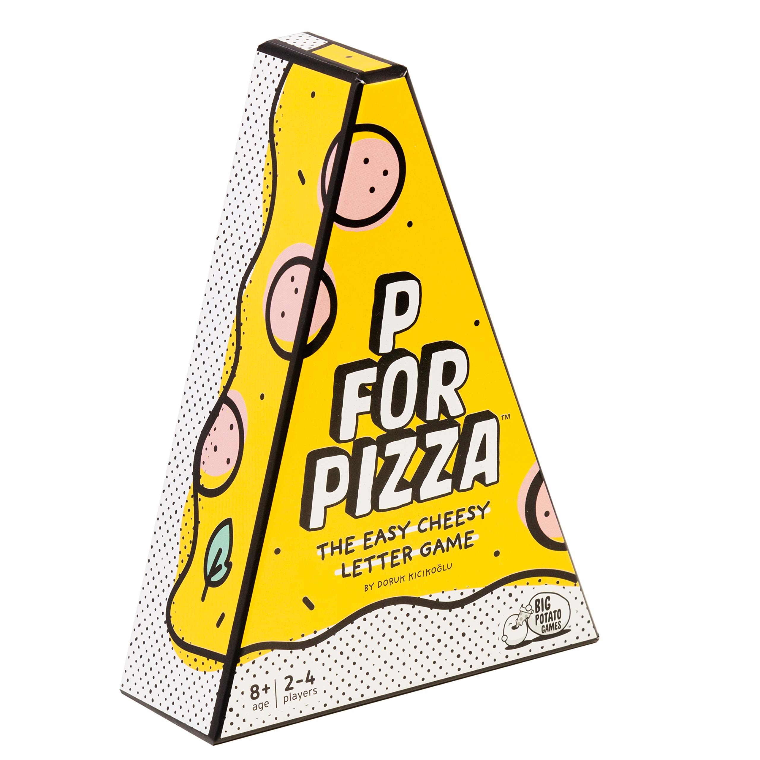 P for Pizza Freshest Board Game You’ll Taste All Year, for Adults, Families, and Kids Ages 8 and Up