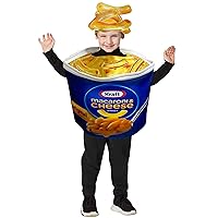 Rasta Imposta Kraft Macaroni and Cheese Cup Costume Macaroni Quick Kids Party Cospaly Dress Up Halloween Costumes, Child Size 4-6