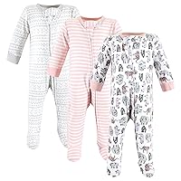 Touched by Nature Baby Girls' Organic Cotton Sleep and Play