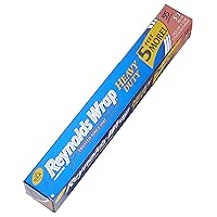 REYNOLDS WRAP Aluminum Foil Heavy Duty, 55-Square feet Boxes (Pack of 5)