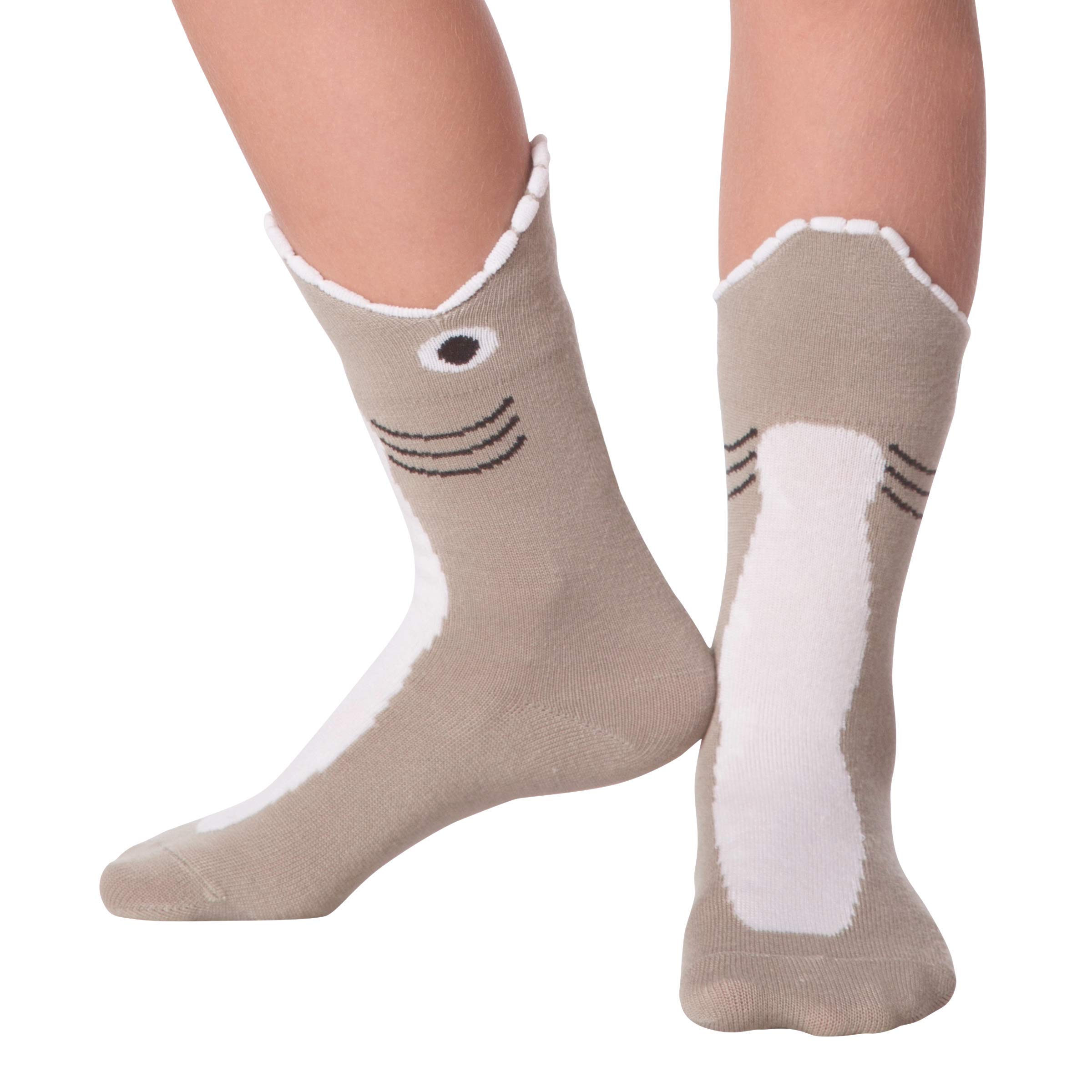K. Bell Socks Kids' Fun Novelty Crew Socks-Unisex 1 Pair Pack