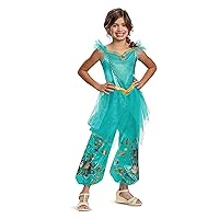 Disguise Girls Princess Jasmine Costume for Girls, Official Disney Princess Costume Outfitchildrens-costumes