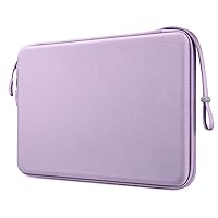 FINPAC Hard Laptop Sleeve Case for 13-inch MacBook Air M3 2024, 14-inch MacBook Pro M3/M2/M1 A2918 A2992 A2779 A2442, 13'' MacBook Air/Pro, Waterproof Case for Dell, Surface Laptop, HP, Acer, Lilac
