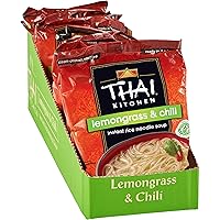 Thai Kitchen Gluten Free Lemongrass & Chili Instant Rice Noodle Soup, 1.6 oz (Pack of 12)