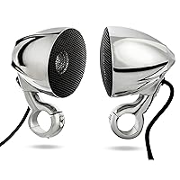 N3C - ATV/Motorcycle Waterproof Chrome Speakers