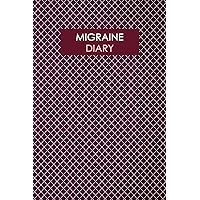 Migraine Diary: Professional Chronic Headache Migraine pain Journal - Tracking headache triggers, symptoms and pain relief options.