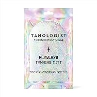 Tanologist Flawless Tanning Mitt - Reusable and Washable Self Tanner Applicator for Smooth and Streak Free Self Tan, 1 Count