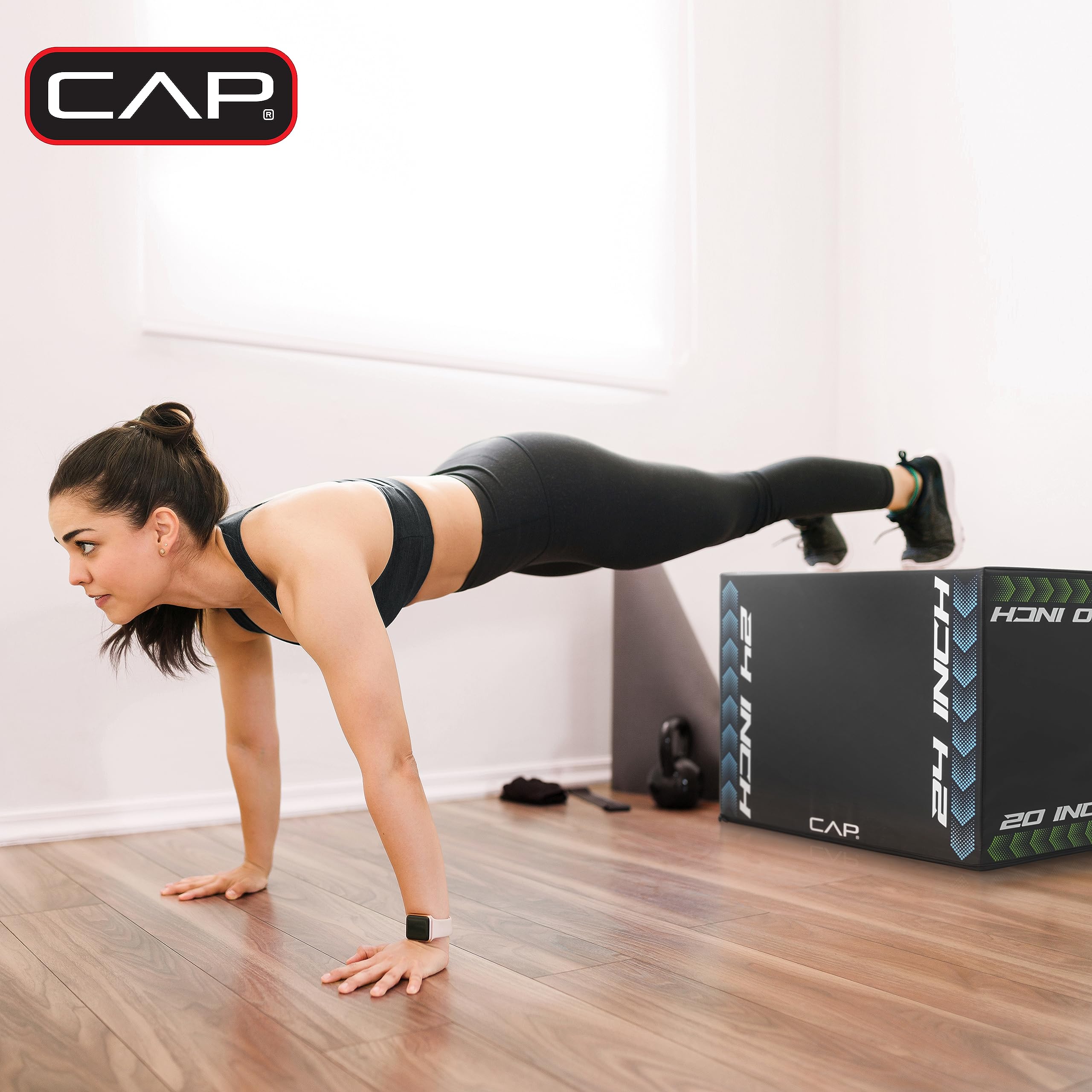 CAP Barbell 3-in-1 Foam Plyometric Box