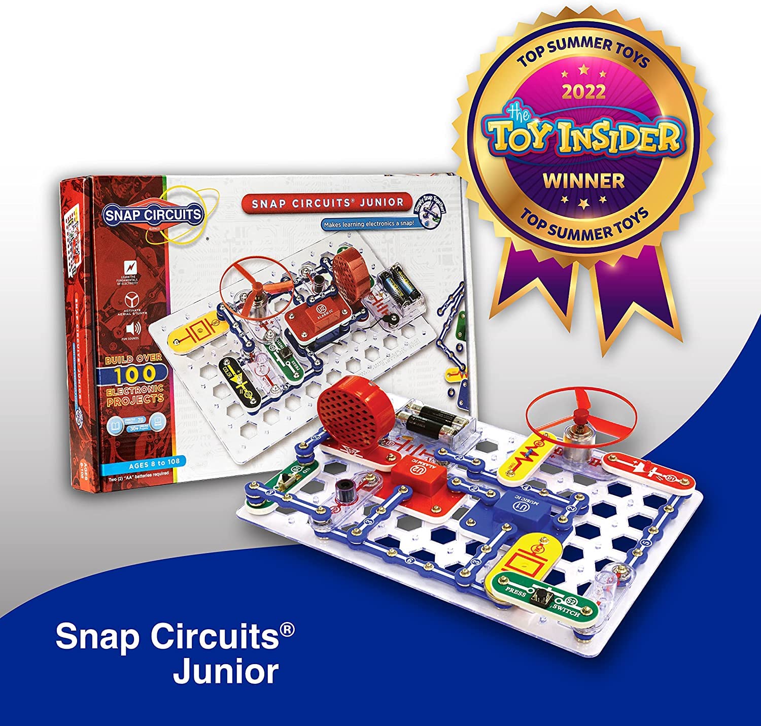 Elenco Snap Circuits Beginner Electricity Learning Kit SCB20 for sale online 