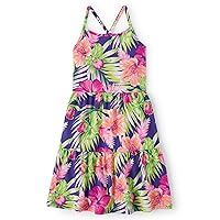 The Children's Place Baby Girls' One Size Sleeveless Strappy Back Summer Dresses