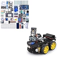 ELEGOO Mega R3 Project The Most Complete Ultimate Starter Kit & ELEGOO UNO R3 Project Smart Robot Car Kit V4