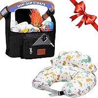 PILLANI Newborn Essentials: Stroller Organizer & Breastfeeding Pillows