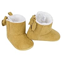 Gerber Unisex-Baby Baby Girls Cozy Boots Crib Shoes Newborn Infant 0-9 Months