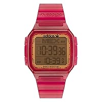 Adidas Pink Resin Strap Digital Watch (Model: AOST220522I)