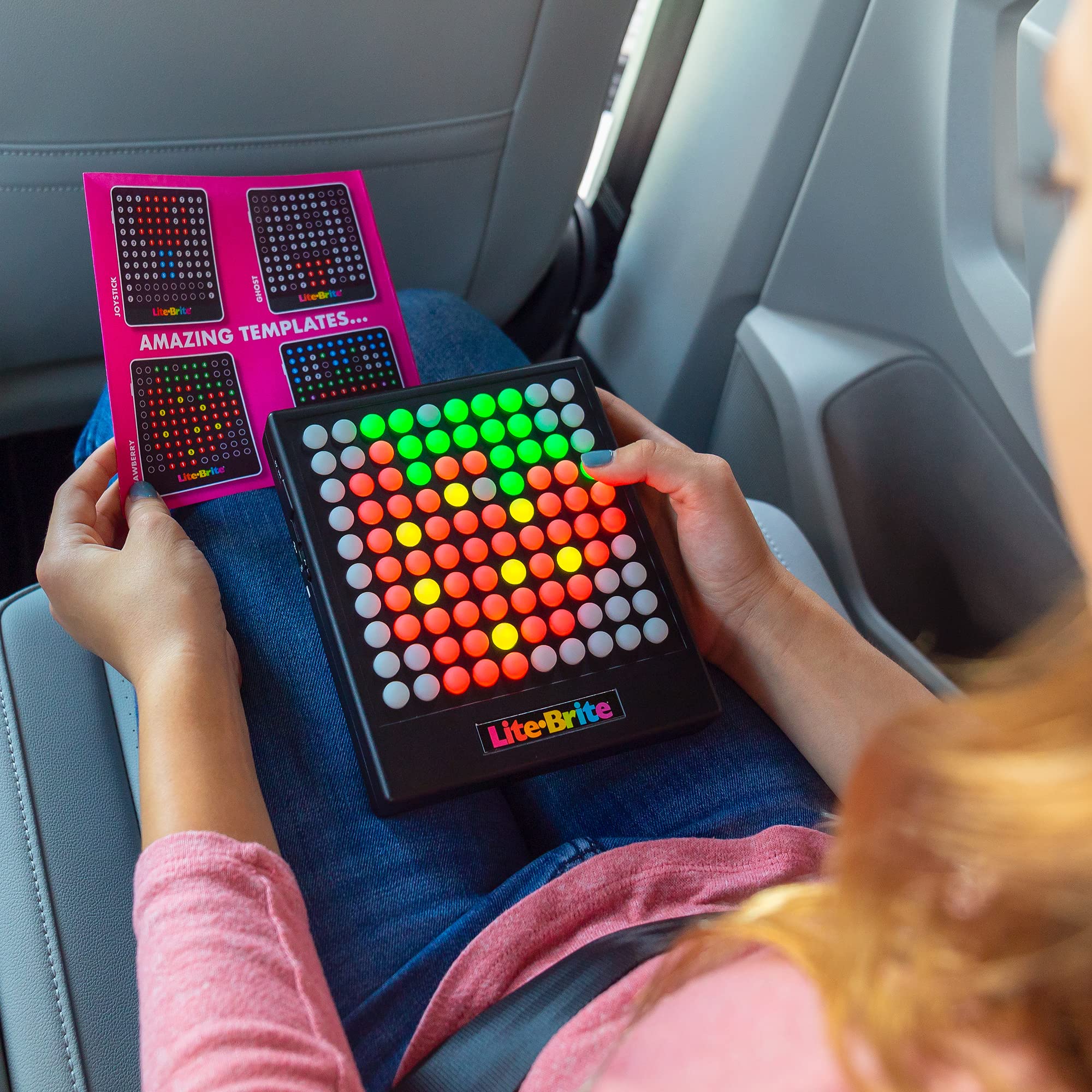 Lite Brite Touch - Catch The Light Art Without Pegs! Interactive Games, Color Battle with Friends, Create and Play!