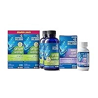 Mommy's Bliss Gripe Water Original 4 Fl Oz (Pack of 2) with Fast-Acting Baby Gas Relief Drops 1 Fl Oz (Pack of 1)