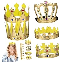 BESTOYARD 10 Pcs Crown Dresses Baby Photo Props Adult Costumes Baby Bonnets Toddler Hats Toddler Costume King Costume Hat Clothes for Men Birthday Tiara Man Paper Birthday Cake