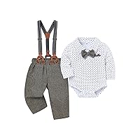 Baby Boy Clothes 0-18M Suit Baby Boy Dress Clothes Gentleman Outfit Newborn Boy Tuxedo Wedding Outfit Sets