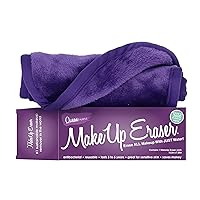 The Original MakeUp Eraser, Erase All Makeup With Just Water, Including Waterproof Mascara, Eyeliner, Foundation, Lipstick, and More (Queen Purple)