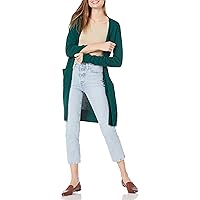 Women's Lightweight Longer Length Cardigan Sweater (Available in Plus Size)
