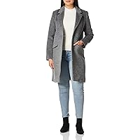 Cole Haan womens Single Breast Classic Houndstooth Jacket