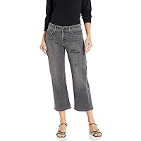 SIWY Women's Maria Luisa Parallel Leg Jeans in Black Cadillac