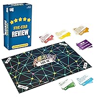 University Games, 5-Star Review Party Game, The Game of Crazy Reviews, for 2 or More Players Ages 12 and Up