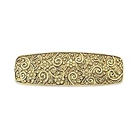 1928 Jewelry Company Gold-Tone Floral Hair Barrette