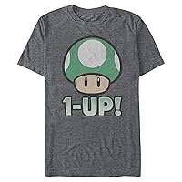Nintendo Men's Mario 1-up Mushroom T-Shirt