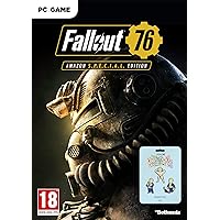 Fallout 76: S.*.*.C.*.*.L. Edition (Game + 3 Pin Badges) (Amazon EU Exclusive) (PC Code in Box) Fallout 76: S.*.*.C.*.*.L. Edition (Game + 3 Pin Badges) (Amazon EU Exclusive) (PC Code in Box) PC PlayStation 4 Xbox One