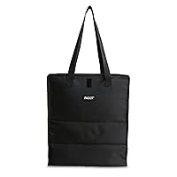 PackIt Freezable Grocery Tote, Built with EcoFreeze Technology, Foldable, Collapsible, Reusable, Zip Closure, Dual Handles