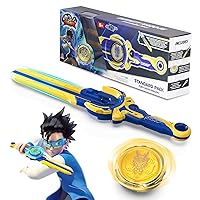Infinity Nado Stadium - Battling Tops Burst Toy for Boys Grils Age 8-12 - Including Gaming Top Toys, Sword Launcher - Fury Wave Dragon, Sapphire Blue
