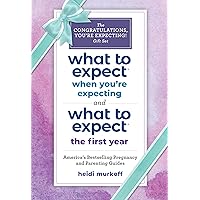 What to Expect: The Congratulations, You're Expecting! Gift Set: (Includes What to Expect When You're Expecting and What to Expect The First Year) What to Expect: The Congratulations, You're Expecting! Gift Set: (Includes What to Expect When You're Expecting and What to Expect The First Year) Paperback